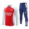 Tréninkový Mikina Arsenal Čtvrt Zip Červená 2024-25